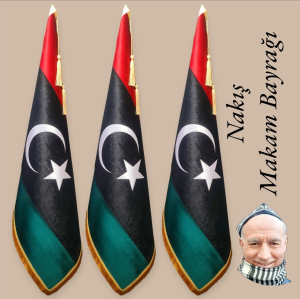 Nakış Makam Bayrağı  Libya