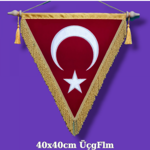 Üçhen Flama 40x40cm cm 